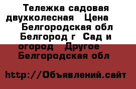 Тележка садовая двухколесная › Цена ­ 250 - Белгородская обл., Белгород г. Сад и огород » Другое   . Белгородская обл.